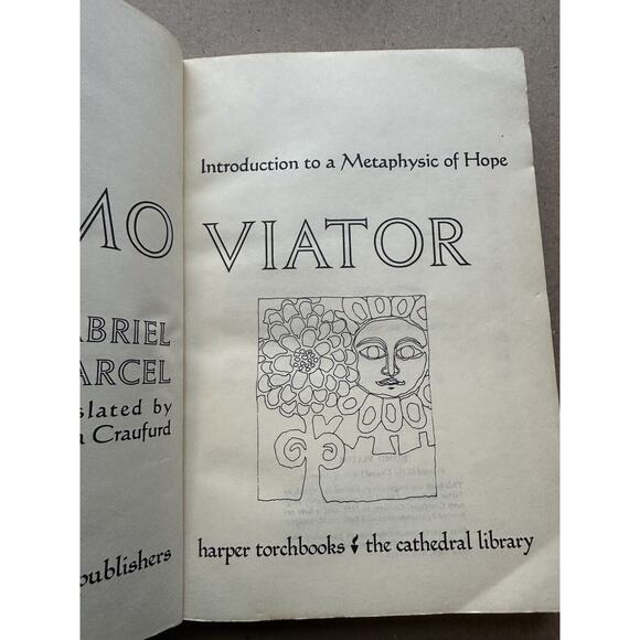 HOMO VIATOR; Marcel, Gabriel 1962 - Picture 4 of 5